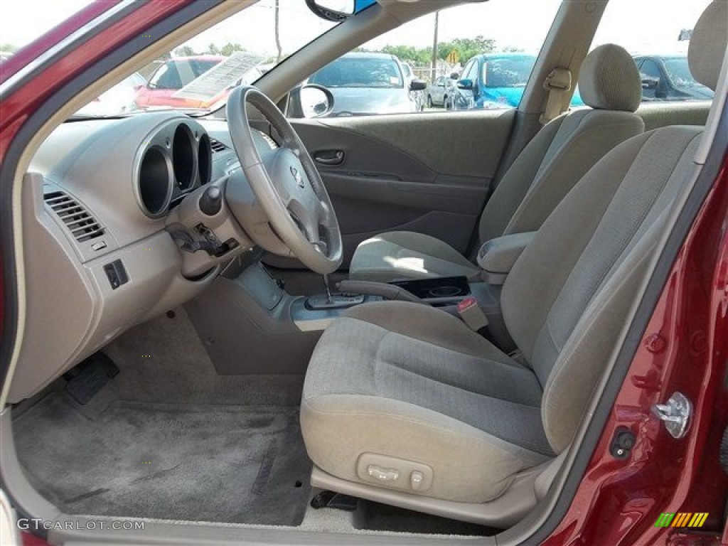 2004 Altima 3.5 SE - Sonoma Sunset Pearl Red / Blond photo #12