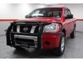 2006 Red Alert Nissan Titan SE Crew Cab 4x4  photo #5