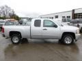 Sheer Silver Metallic - Silverado 1500 LT Extended Cab Photo No. 8