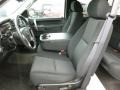 Ebony Front Seat Photo for 2010 Chevrolet Silverado 1500 #72958650