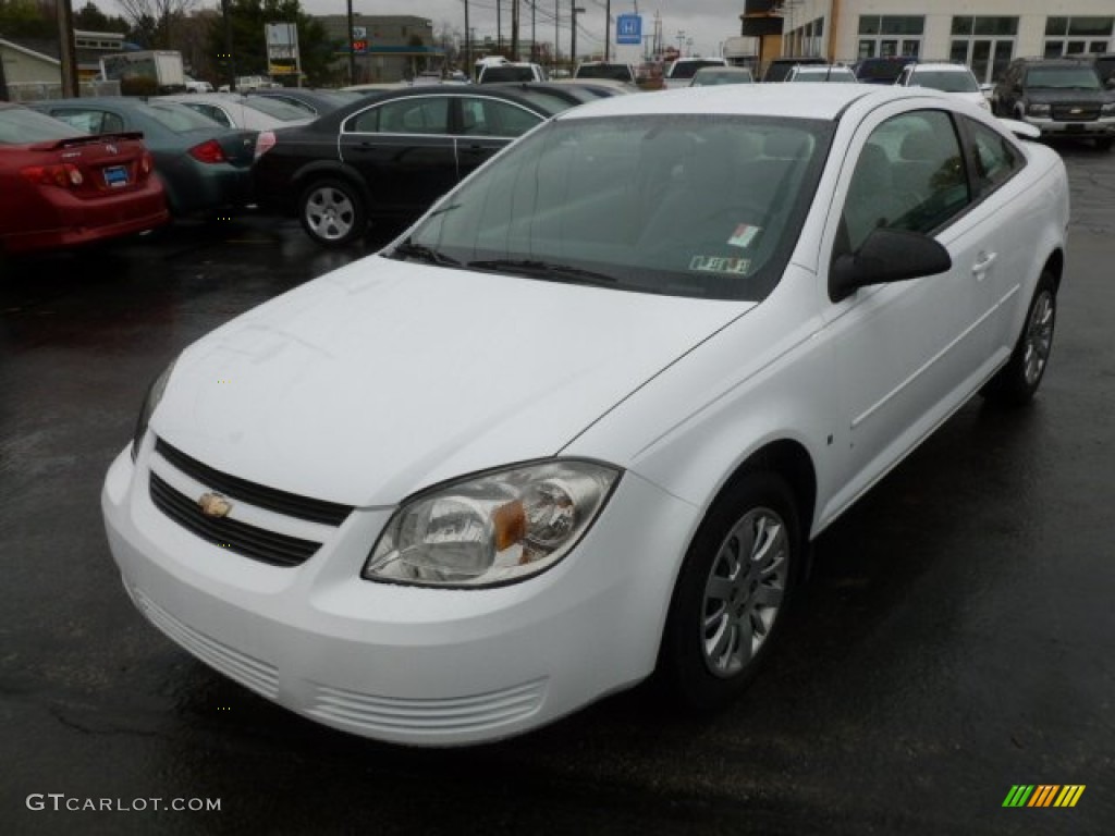 Summit White 2009 Chevrolet Cobalt LS Coupe Exterior Photo #72958801