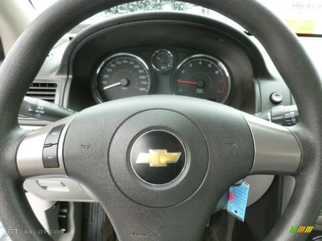 2009 Chevrolet Cobalt LS Coupe Gray Steering Wheel Photo #72959130
