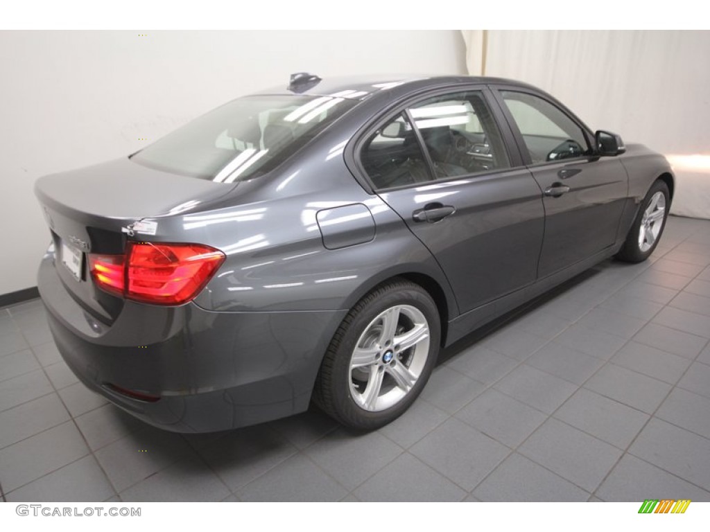 2013 3 Series 328i Sedan - Mineral Grey Metallic / Black photo #8