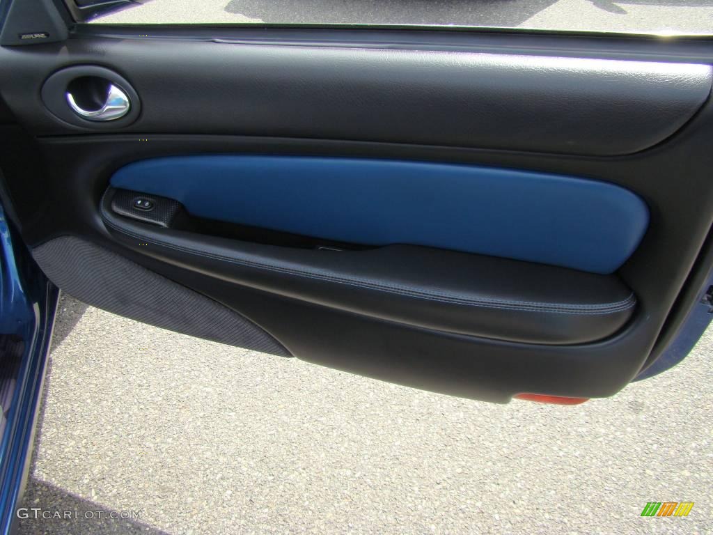 2004 XK XKR Convertible - Pacific Blue Metallic / Charcoal/Blue photo #25