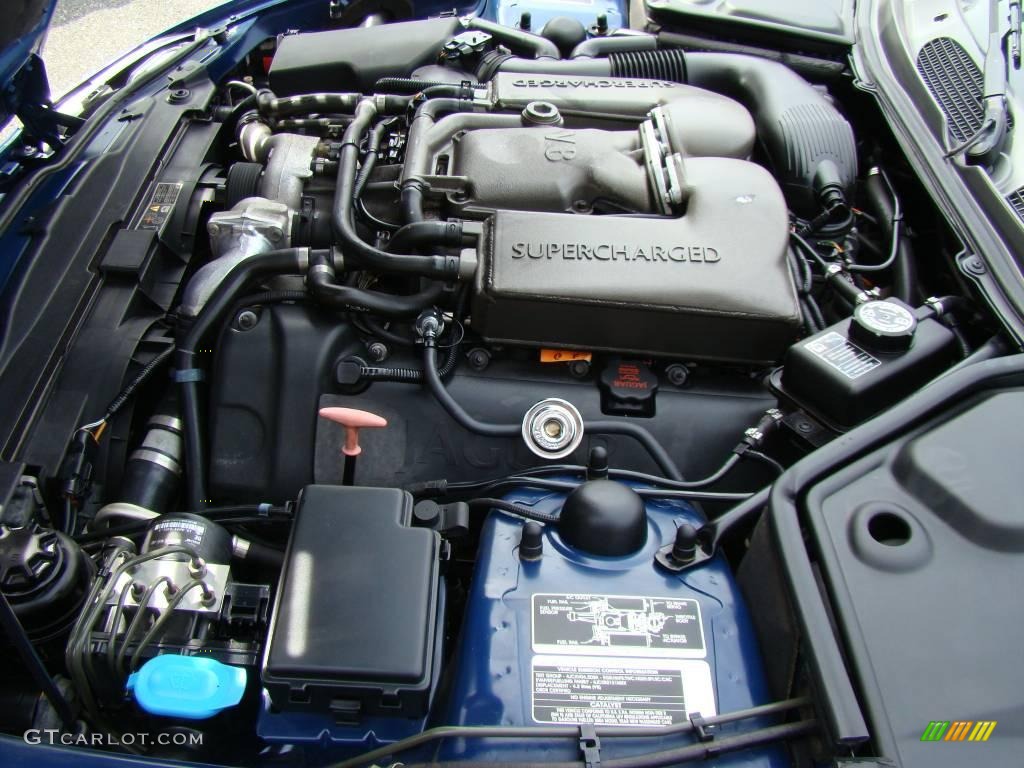 2004 XK XKR Convertible - Pacific Blue Metallic / Charcoal/Blue photo #28
