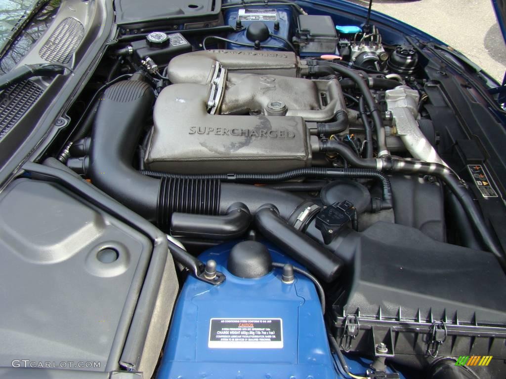 2004 XK XKR Convertible - Pacific Blue Metallic / Charcoal/Blue photo #29