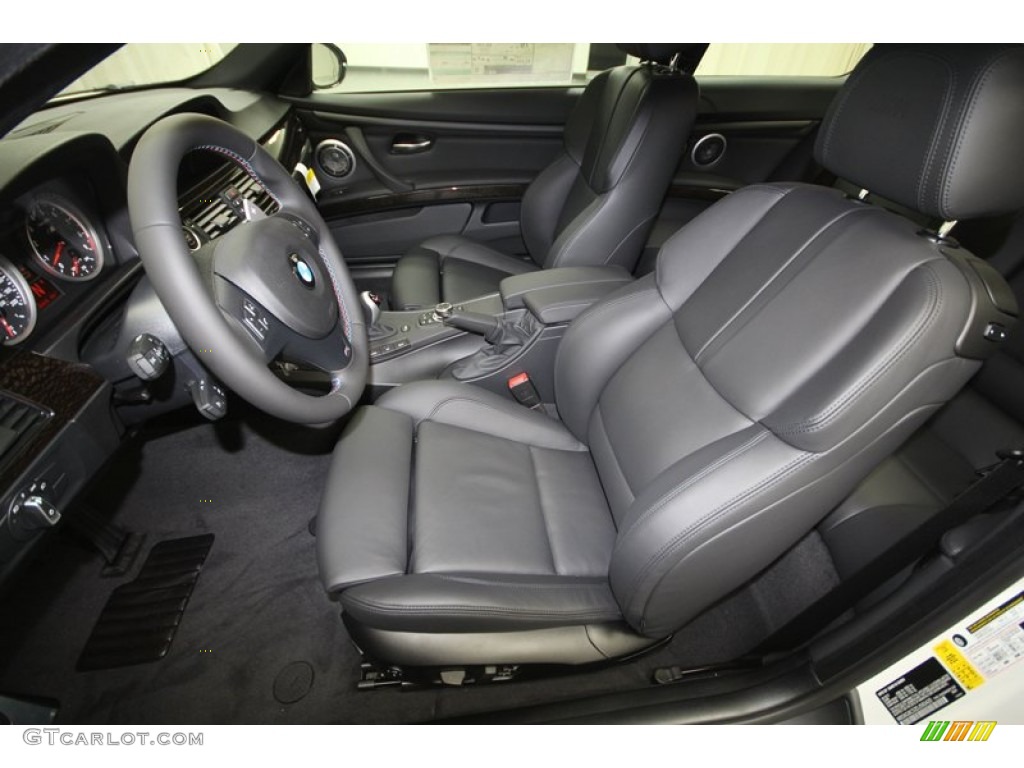 Black Interior 2013 BMW M3 Coupe Photo #72960096