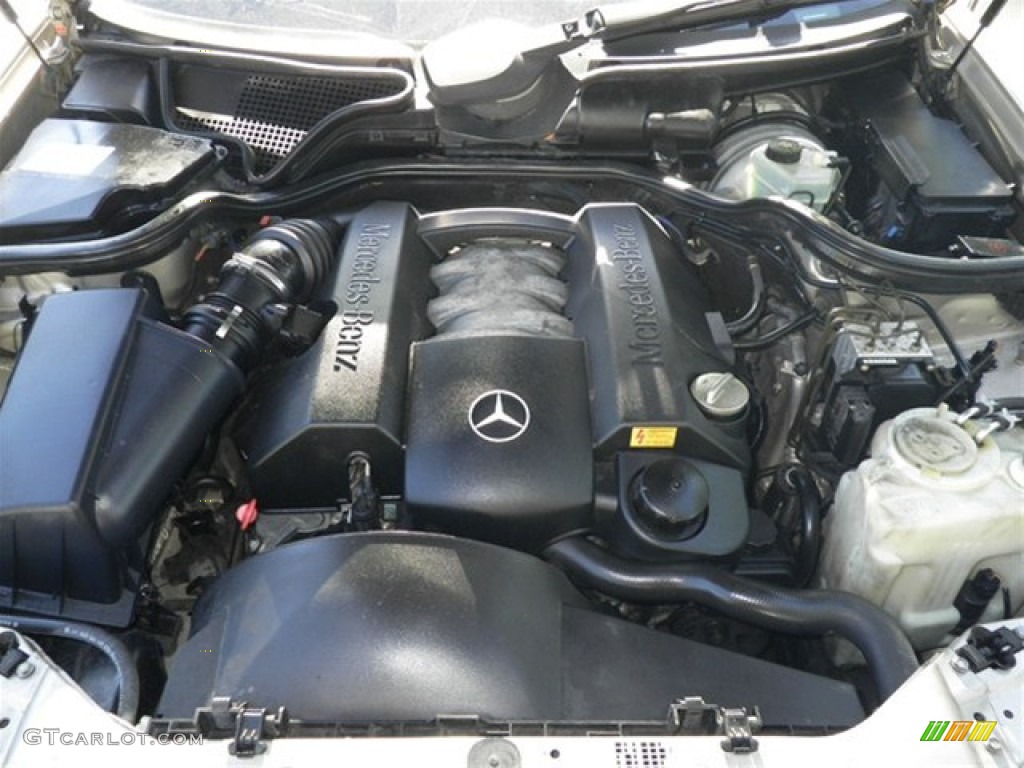 1998 Mercedes-Benz E 320 Sedan Engine Photos