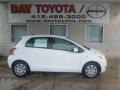 2009 Polar White Toyota Yaris 5 Door Liftback  photo #1