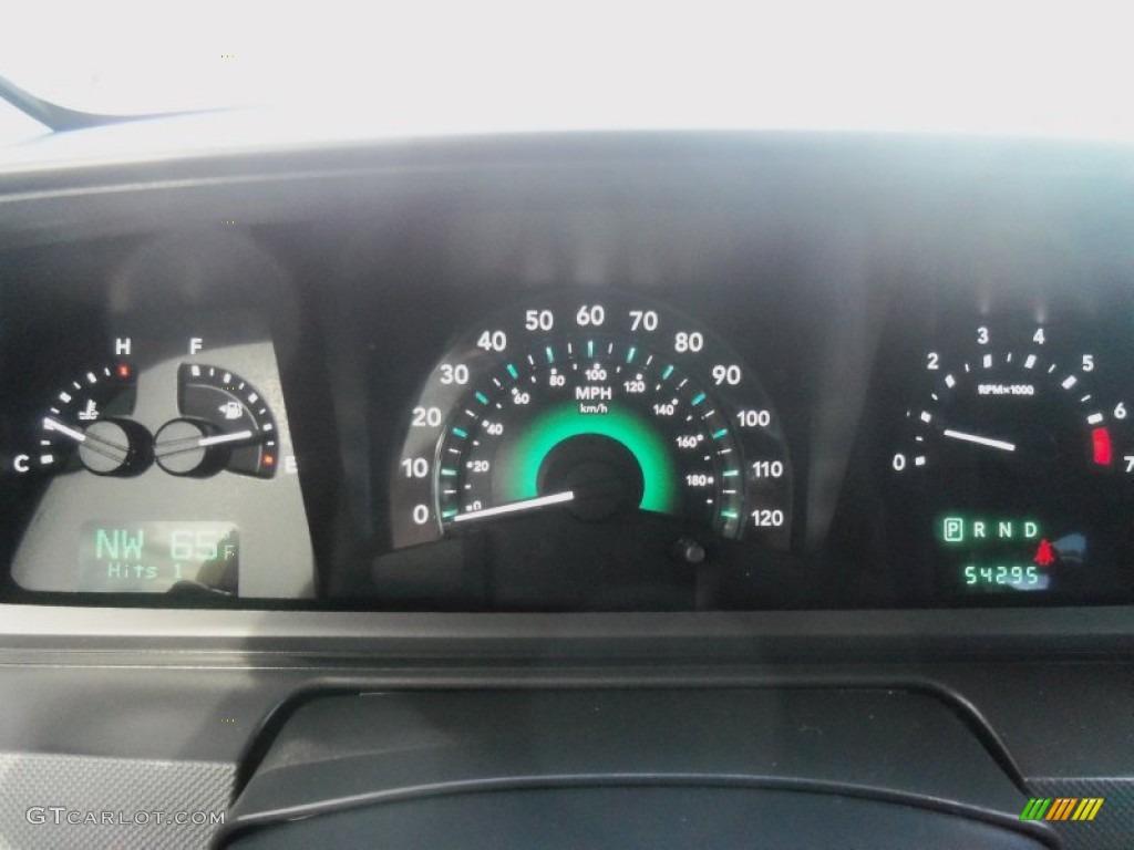 2009 Dodge Journey R/T AWD Gauges Photo #72961923