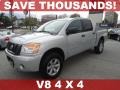 Radiant Silver 2011 Nissan Titan S Crew Cab 4x4