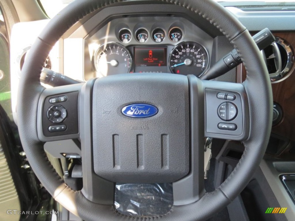 2012 Ford F250 Super Duty XLT Crew Cab Steering Wheel Photos