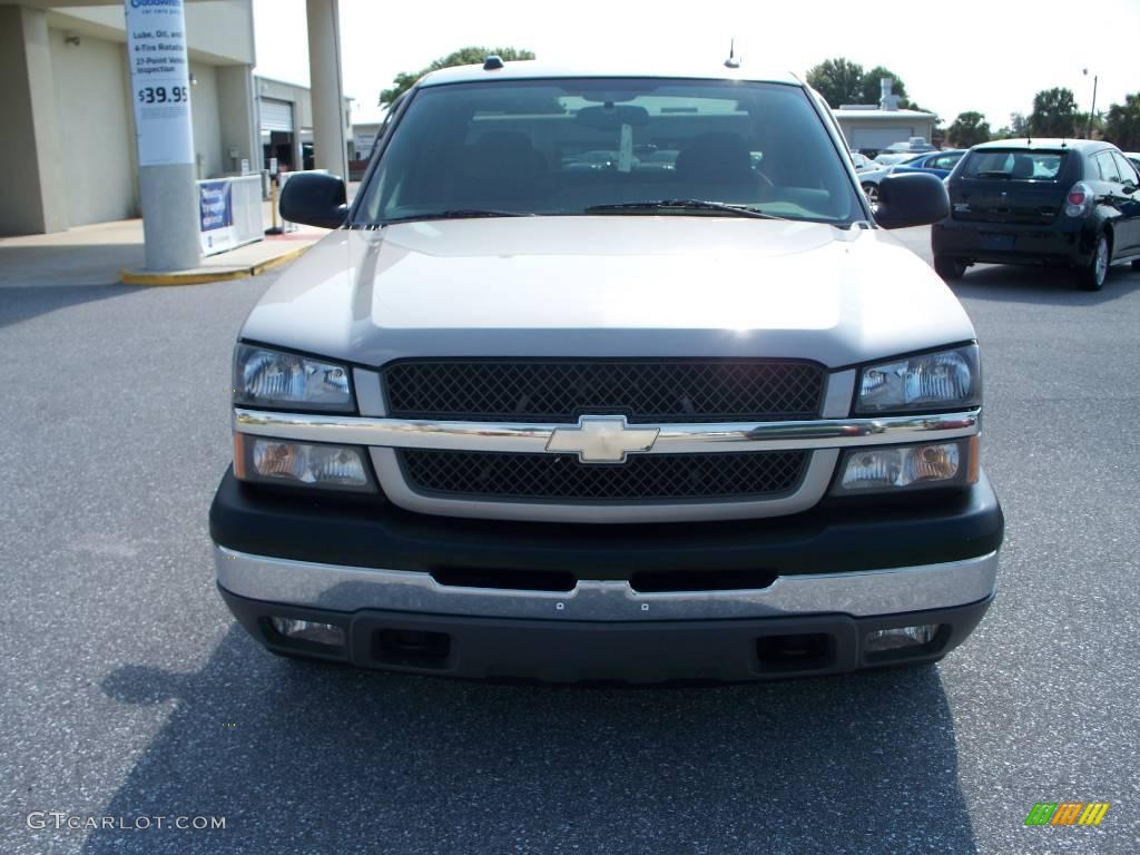 2005 Silverado 1500 LS Z85 Extended Cab - Silver Birch Metallic / Dark Charcoal photo #2