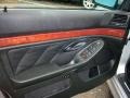 2002 BMW 5 Series Black Interior Door Panel Photo