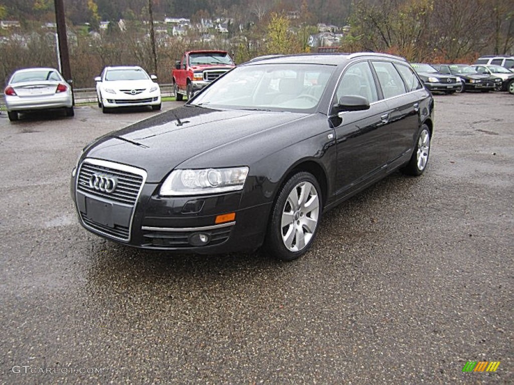 Brilliant Black 2007 Audi A6 3.2 quattro Avant Exterior Photo #72963057