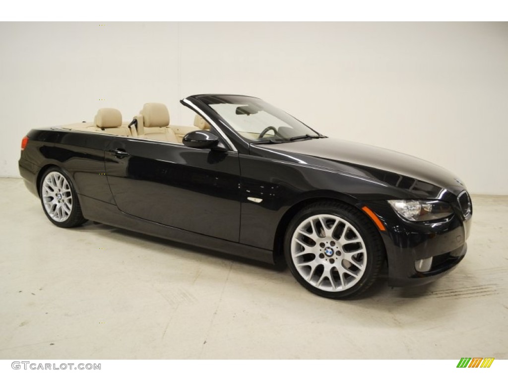 Jet Black 2009 BMW 3 Series 328i Convertible Exterior Photo #72963190