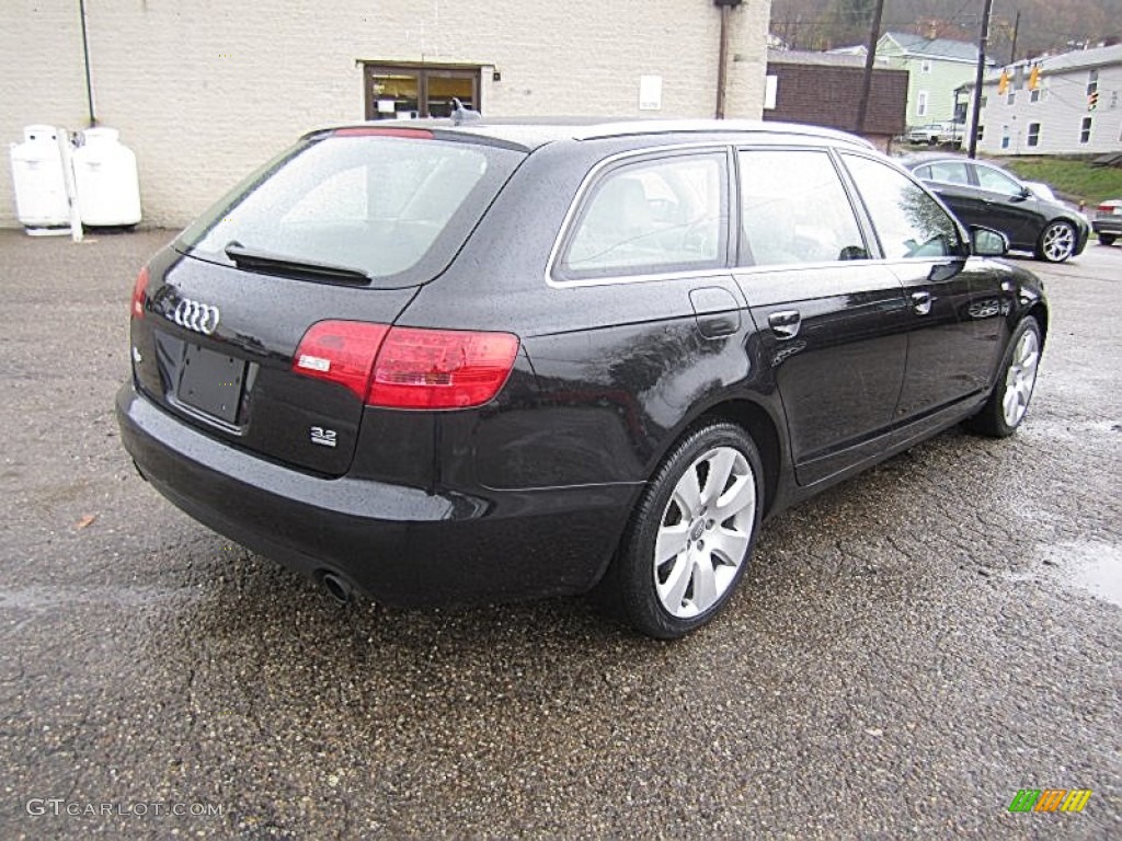 Brilliant Black 2007 Audi A6 3.2 quattro Avant Exterior Photo #72963315