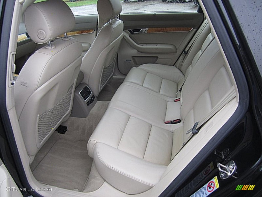 Cardamom Beige Interior 2007 Audi A6 3.2 quattro Avant Photo #72963543