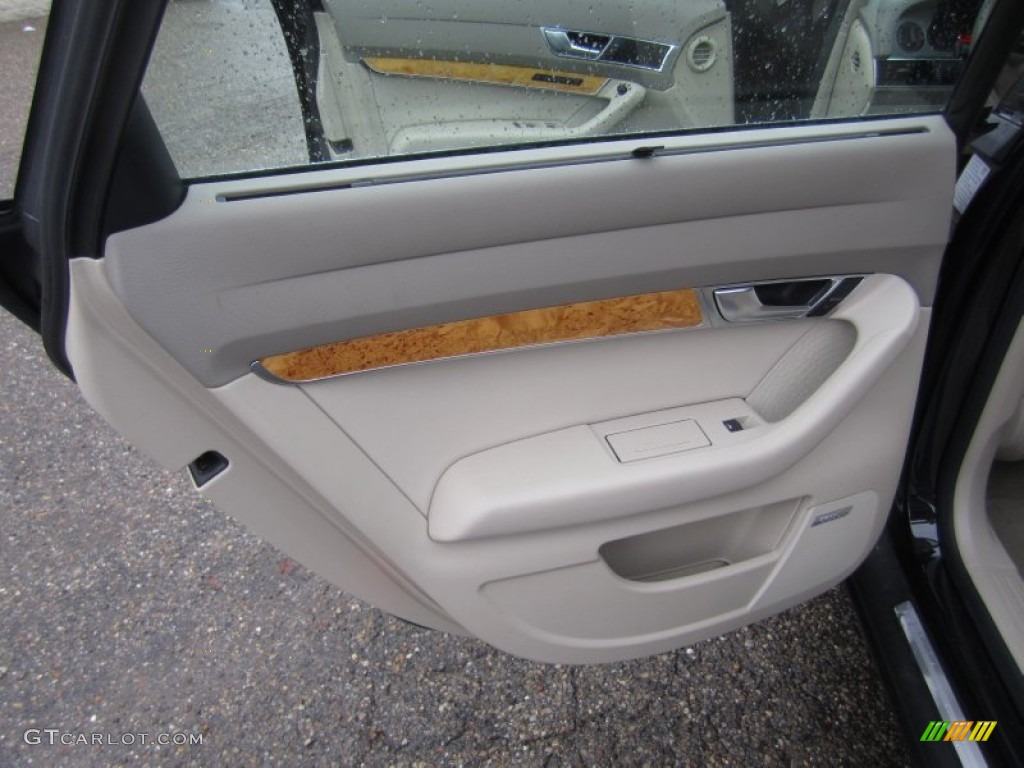 2007 Audi A6 3.2 quattro Avant Cardamom Beige Door Panel Photo #72963573