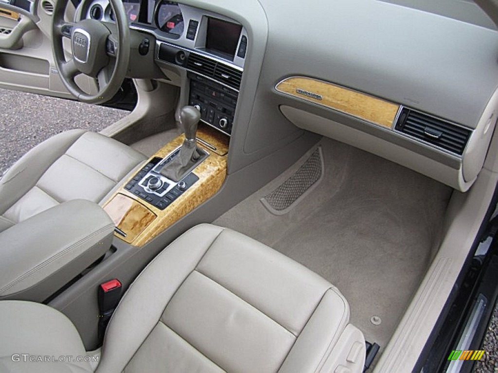 Cardamom Beige Interior 2007 Audi A6 3.2 quattro Avant Photo #72963635