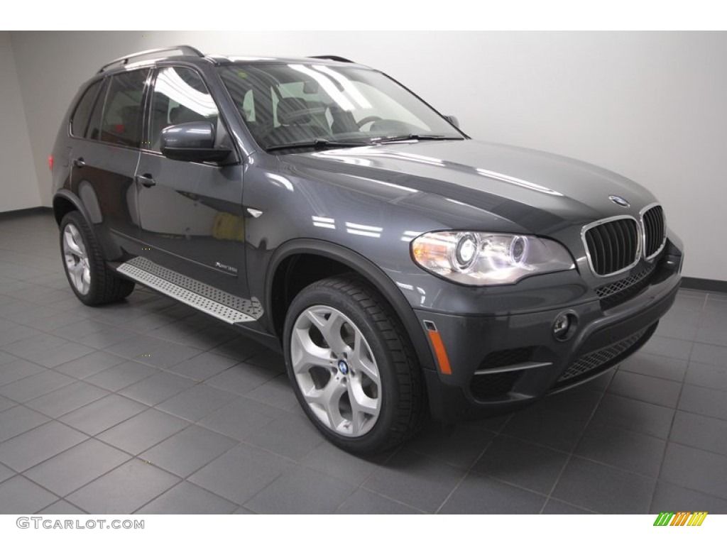 2013 X5 xDrive 35i Sport Activity - Platinum Gray Metallic / Black photo #1