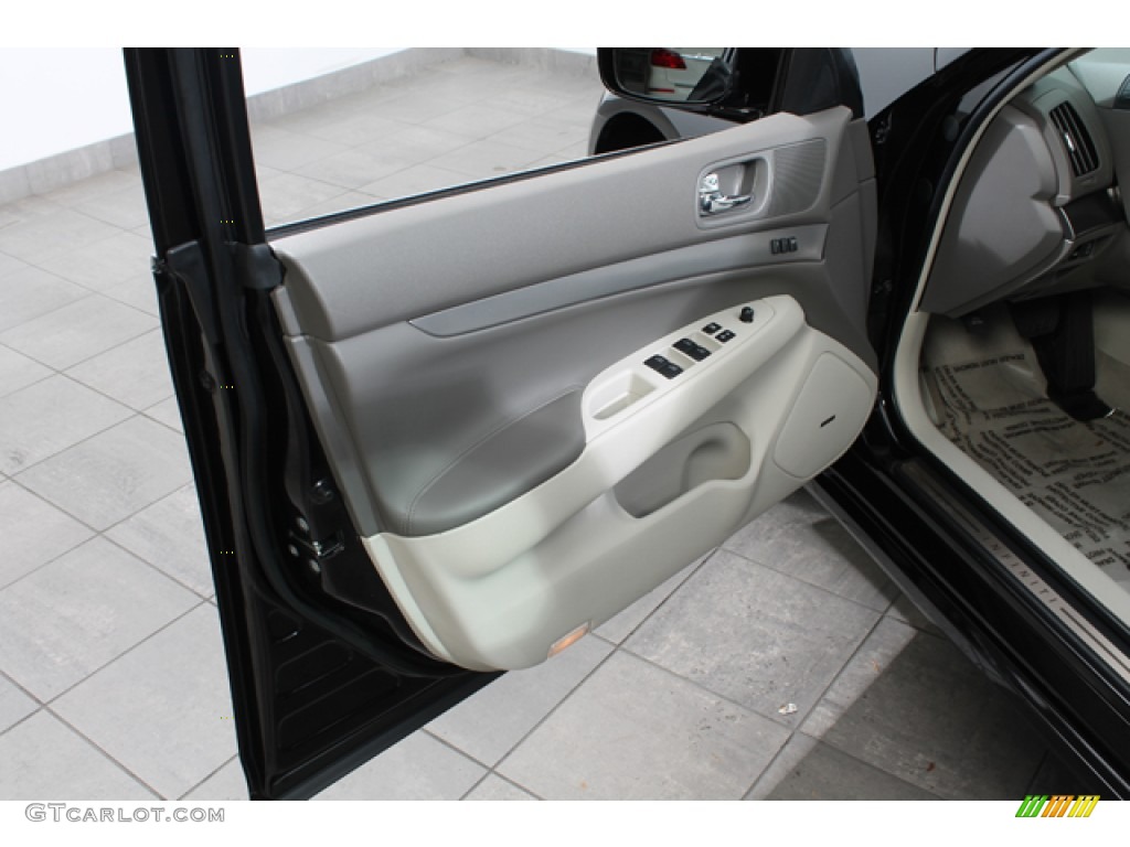 2012 Infiniti G 37 x AWD Sedan Stone Door Panel Photo #72964455