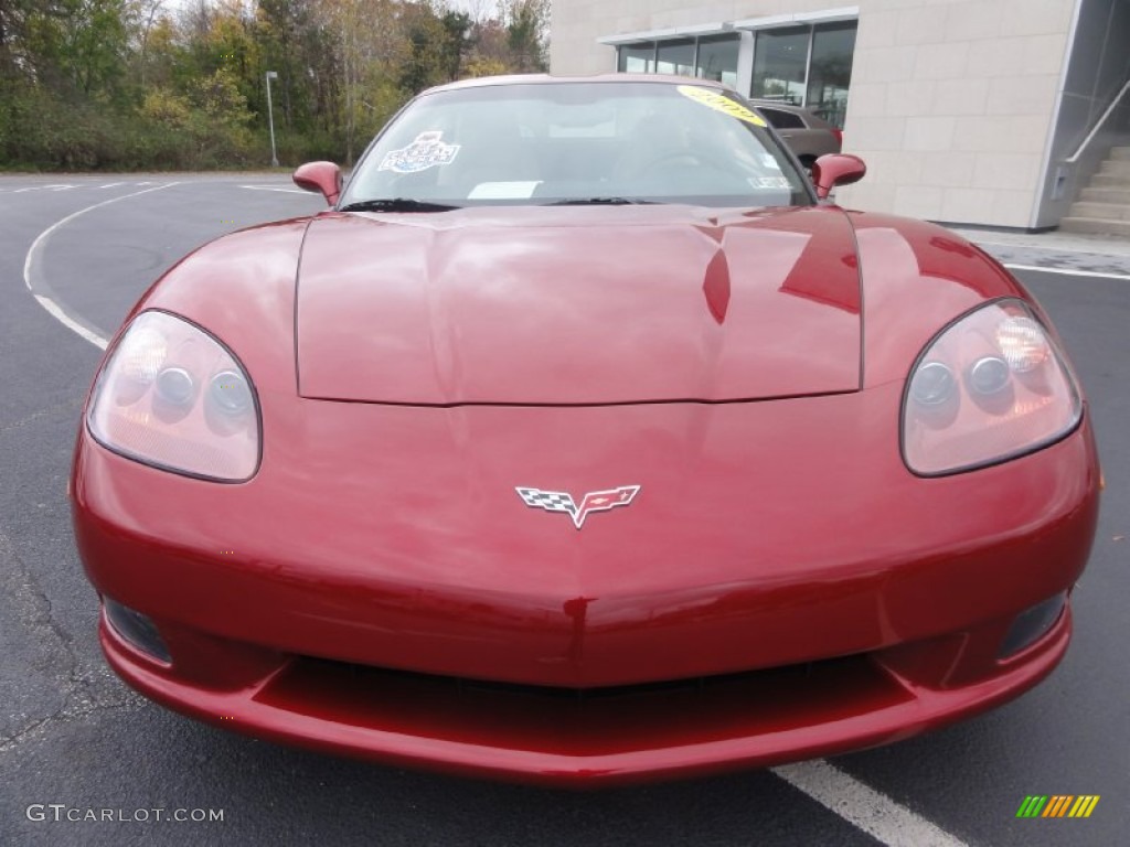 Crystal Red Metallic 2009 Chevrolet Corvette Coupe Exterior Photo #72964524
