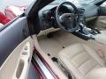2009 Chevrolet Corvette Cashmere Beige Interior Prime Interior Photo