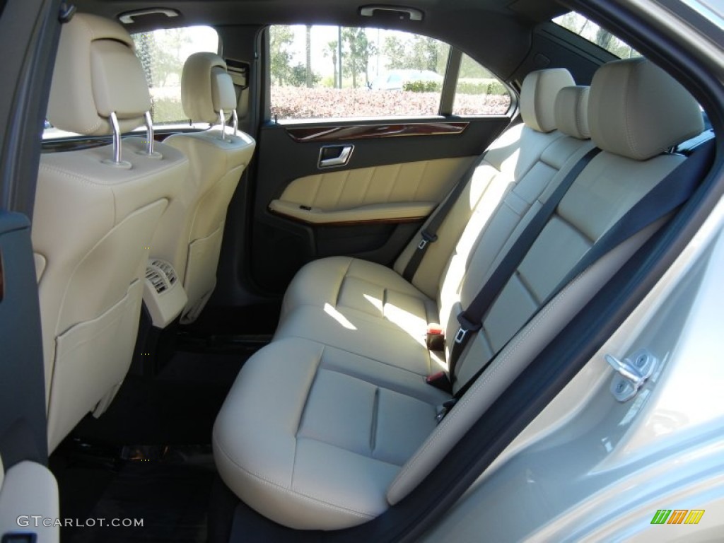 Almond/Mocha Interior 2013 Mercedes-Benz E 350 Sedan Photo #72964794