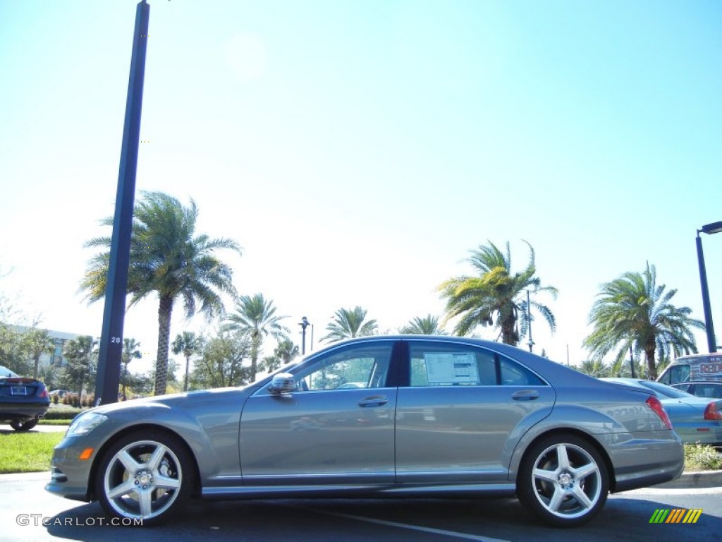 Palladium Silver Metallic 2013 Mercedes-Benz S 550 Sedan Exterior Photo #72964992