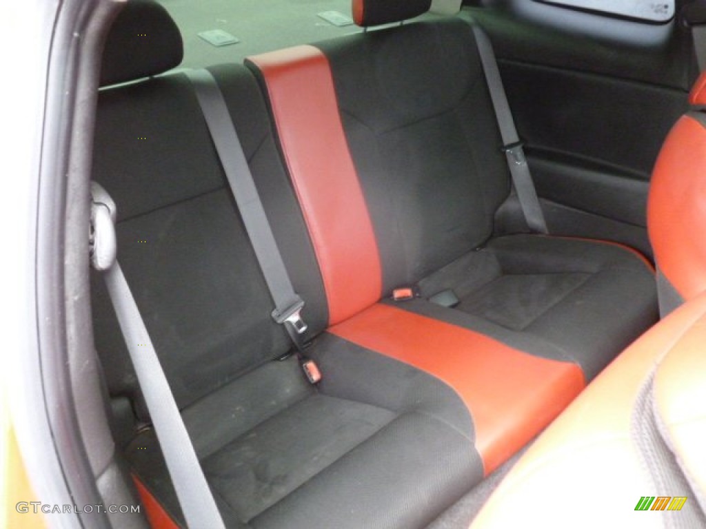 Ebony/Ebony UltraLux/Red Pipping Interior 2009 Chevrolet Cobalt SS Coupe Photo #72965934