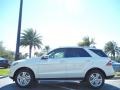 2013 Diamond White Metallic Mercedes-Benz ML 350 4Matic  photo #2