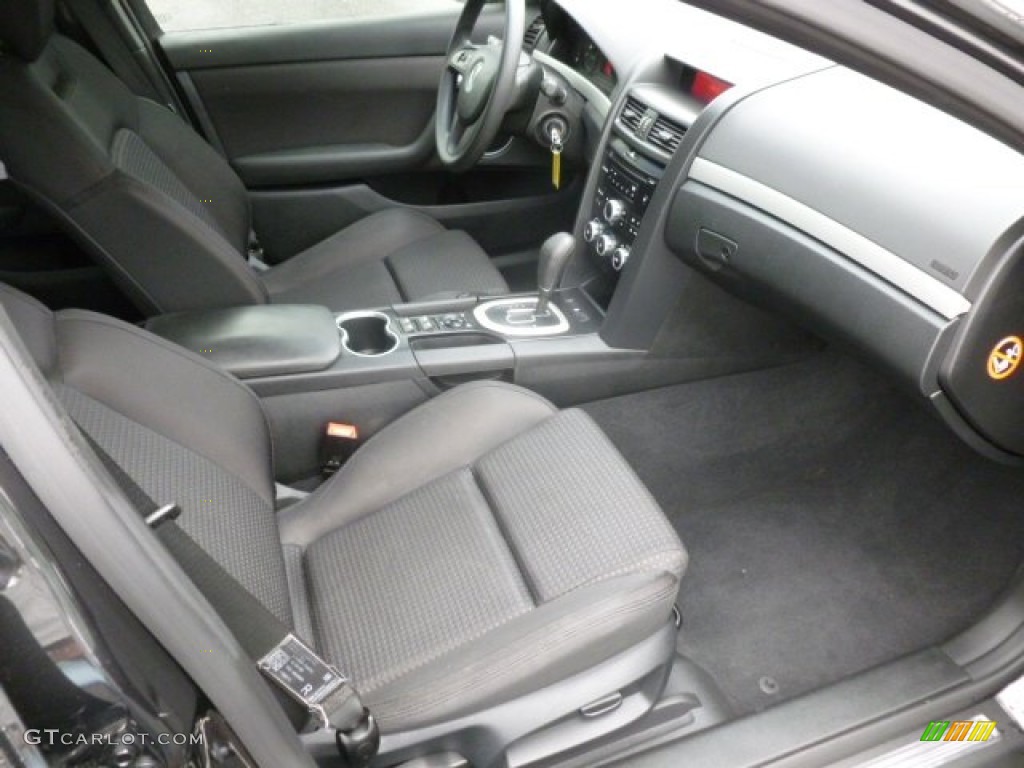 Onyx Interior 2008 Pontiac G8 Standard G8 Model Photo #72967182