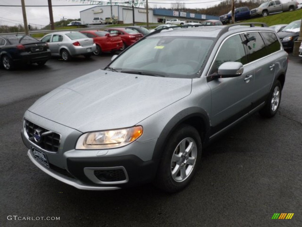 2012 XC70 3.2 AWD - Electric Silver Metallic / Off Black photo #3