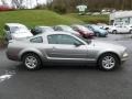 2008 Vapor Silver Metallic Ford Mustang V6 Deluxe Coupe  photo #8