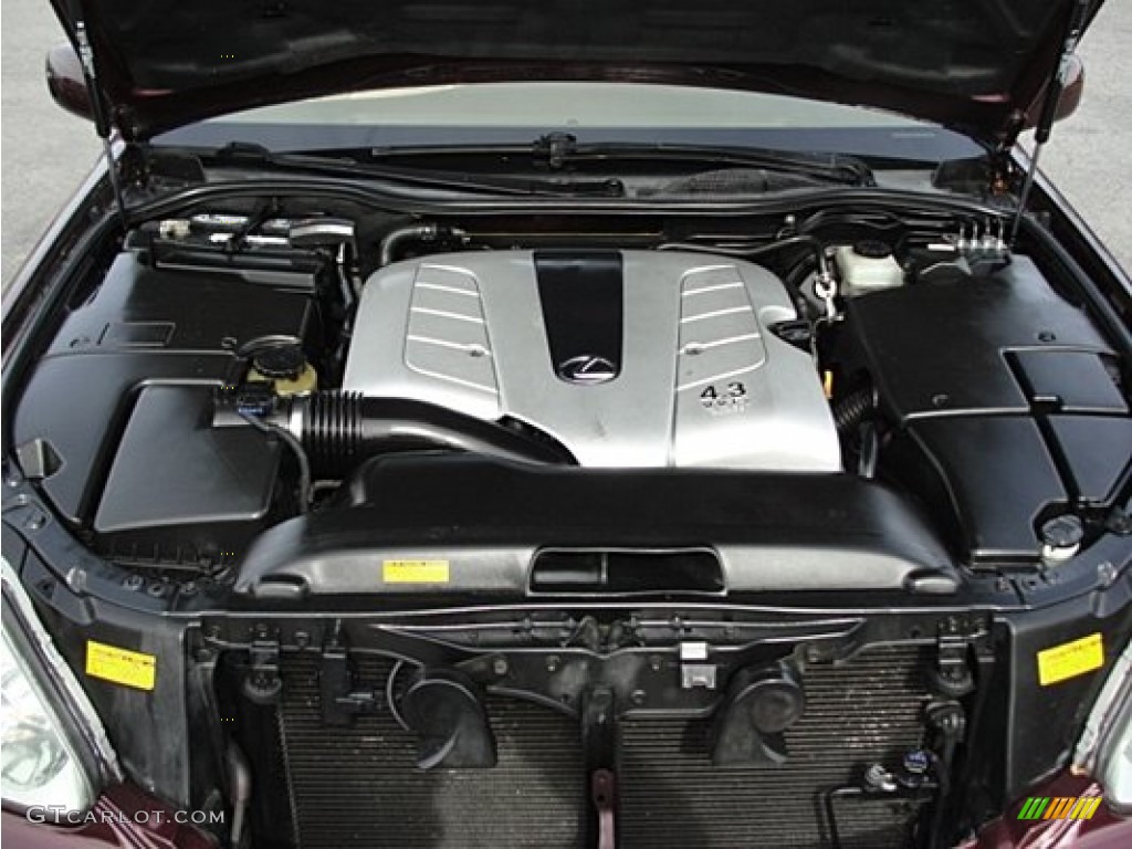 2004 Lexus LS 430 4.3 Liter DOHC 32-Valve V8 Engine Photo #72968148