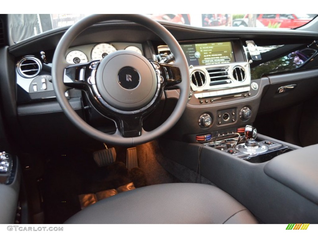 2012 Rolls-Royce Ghost Standard Ghost Model Black Dashboard Photo #72968346
