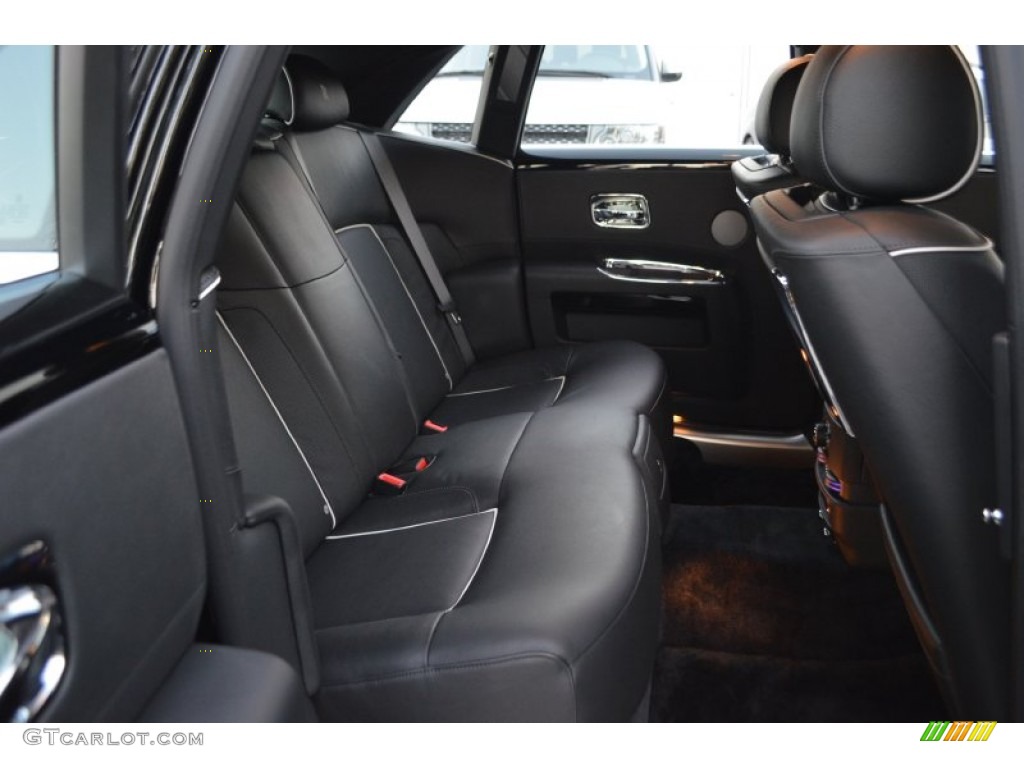 2012 Rolls-Royce Ghost Standard Ghost Model Rear Seat Photo #72968463