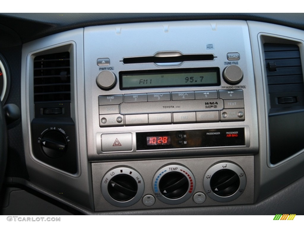 2010 Toyota Tacoma V6 SR5 TRD Sport Double Cab 4x4 Controls Photo #72968472