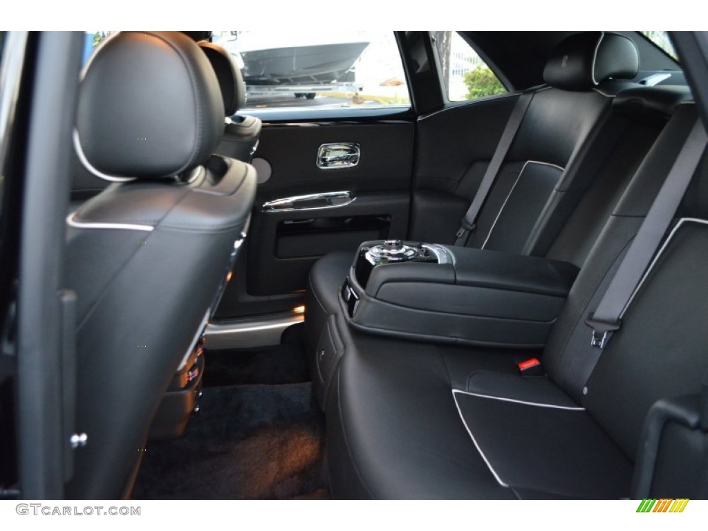 2012 Rolls-Royce Ghost Standard Ghost Model Rear Seat Photo #72968607