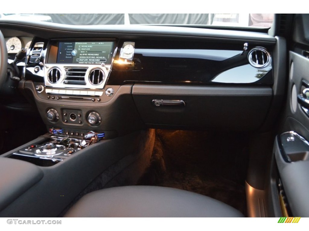 2012 Rolls-Royce Ghost Standard Ghost Model Black Dashboard Photo #72968670