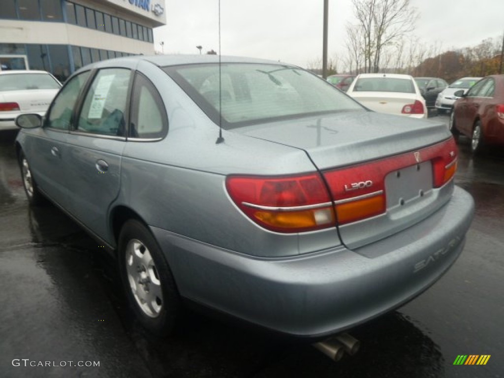 2002 L Series L300 Sedan - Silver Blue / Gray photo #4