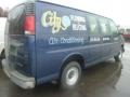 2002 Indigo Blue Metallic Chevrolet Express 2500 Commercial Van  photo #3