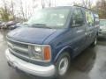 2002 Indigo Blue Metallic Chevrolet Express 2500 Commercial Van  photo #5
