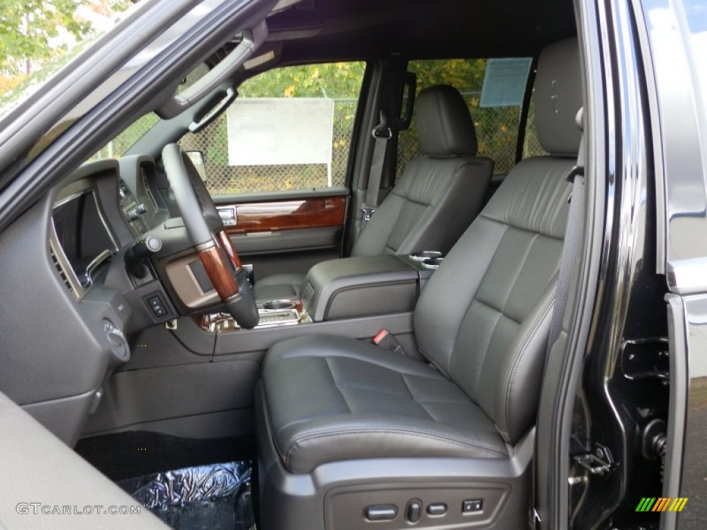 Charcoal Black Interior 2013 Lincoln Navigator 4x4 Photo #72969672