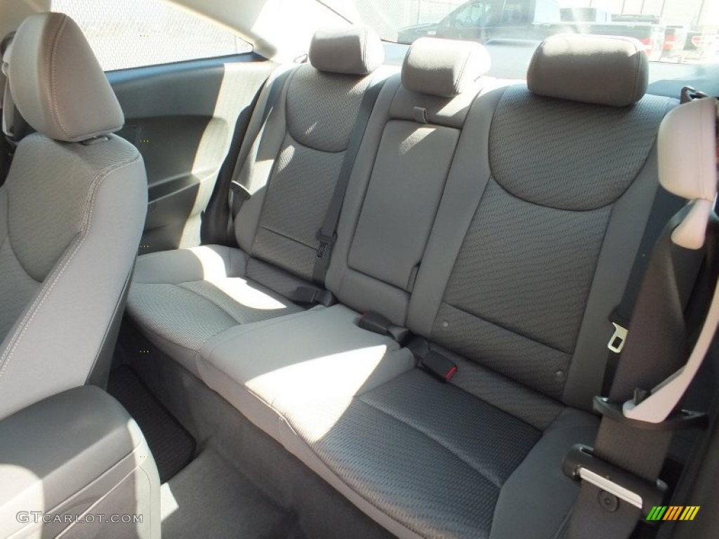2013 Hyundai Elantra Coupe GS Rear Seat Photo #72969840