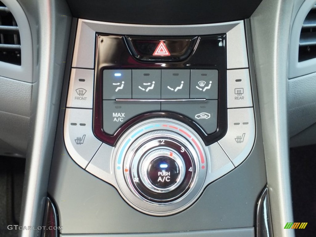 2013 Hyundai Elantra Coupe GS Controls Photo #72970143