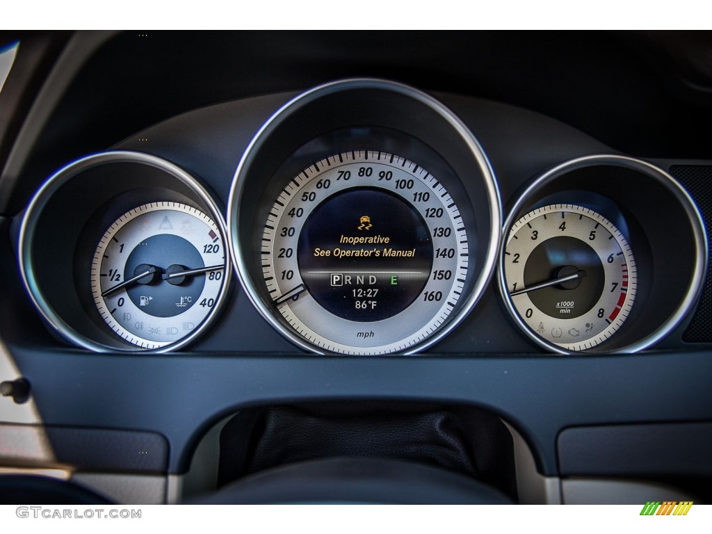 2013 Mercedes-Benz C 250 Sport Gauges Photo #72971136