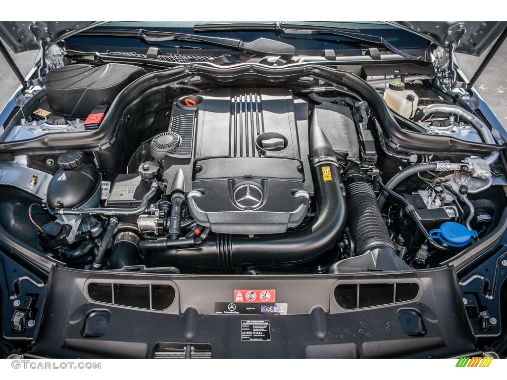 2013 Mercedes-Benz C 250 Sport 1.8 Liter DI Turbocharged DOHC 16-Valve VVT 4 Cylinder Engine Photo #72971491