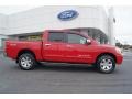 Red Alert 2005 Nissan Titan LE Crew Cab 4x4 Exterior